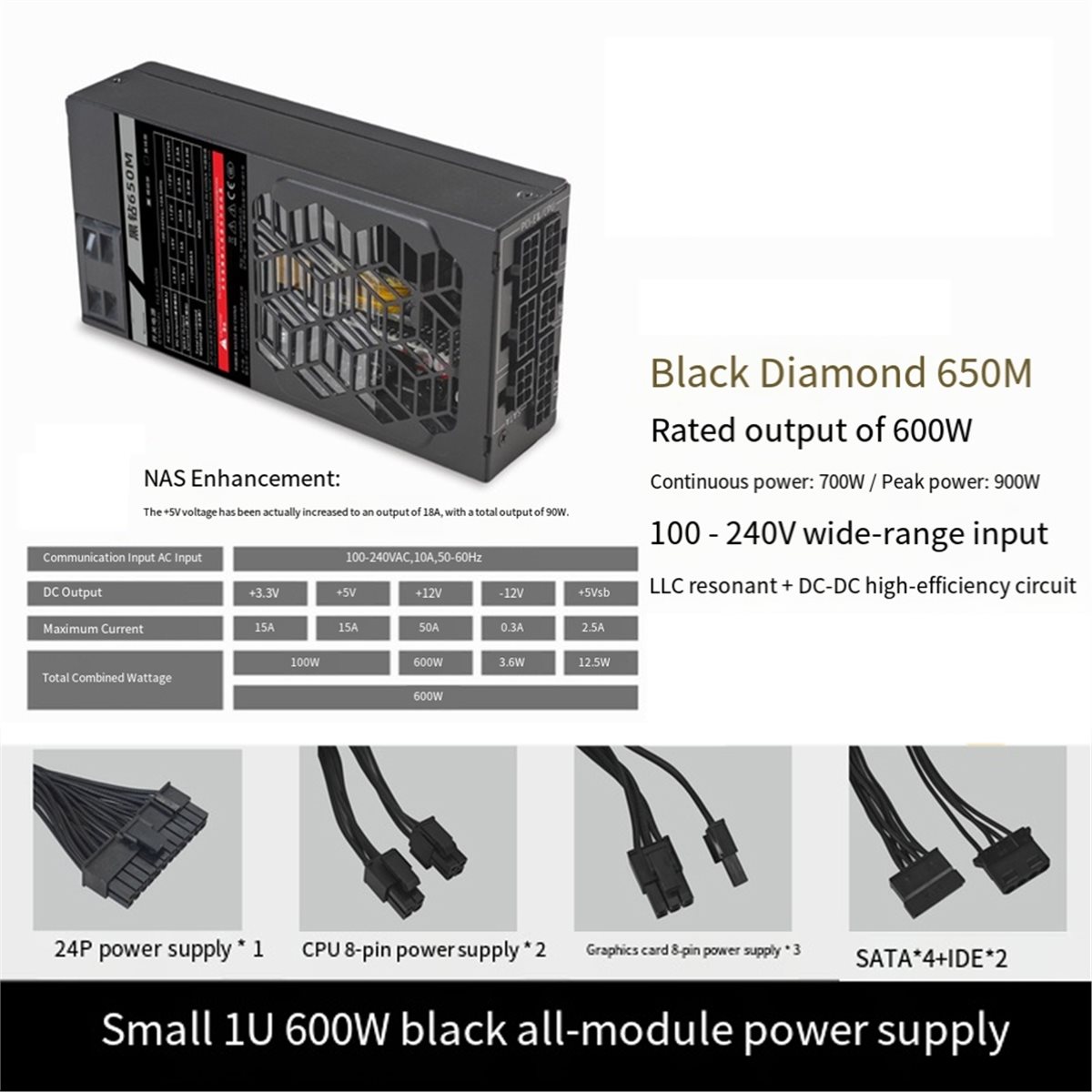 [AC18 Digital]/Flex 600W Modul - đánh giá và giá Flex Atx Power Supply 600W 1U
