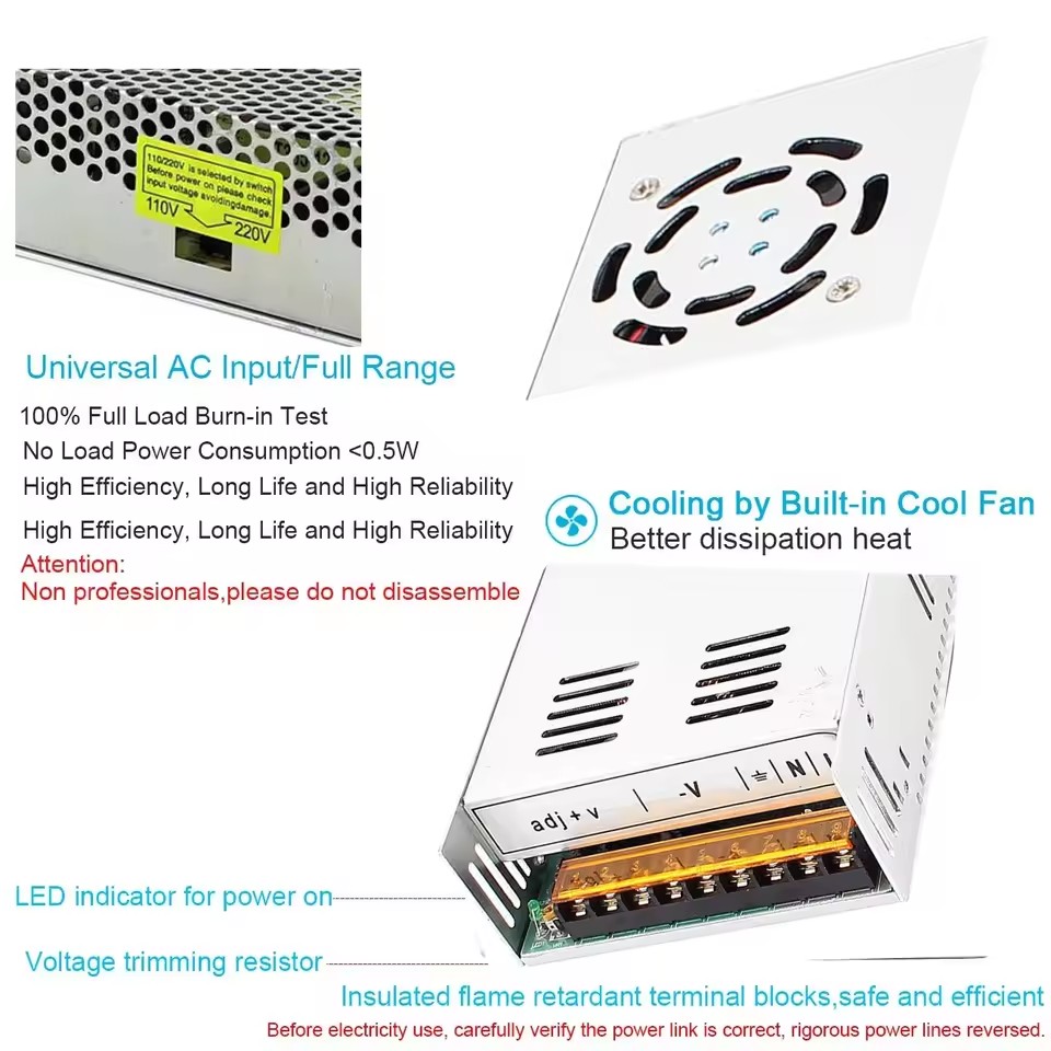 Switching Power Supply DC 5V 2 - đánh giá và giá Smps Power Supply