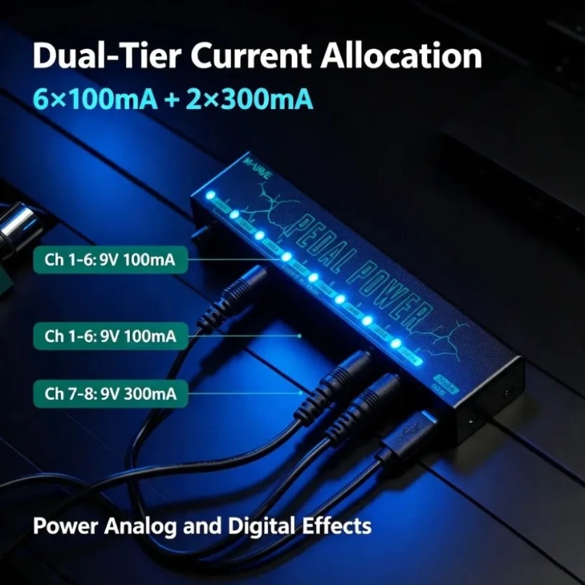 Compact 8 Channel Isolated Ped - đánh giá và giá Power Supply