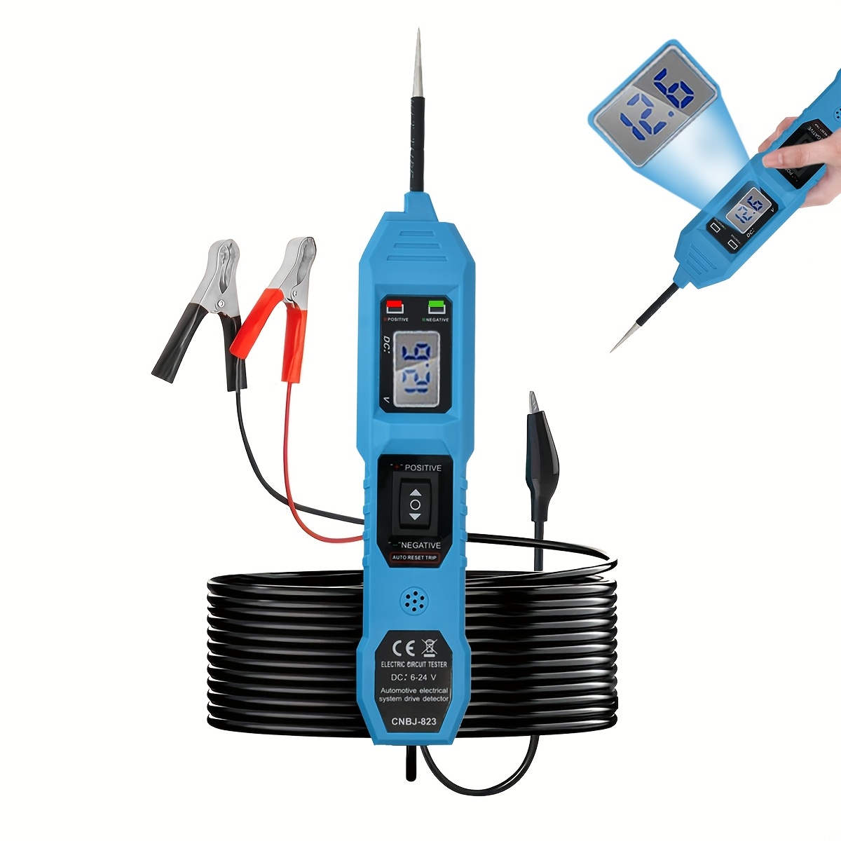Power Circuit Probe Tester 6V- - đánh giá và giá Power Supply Tester