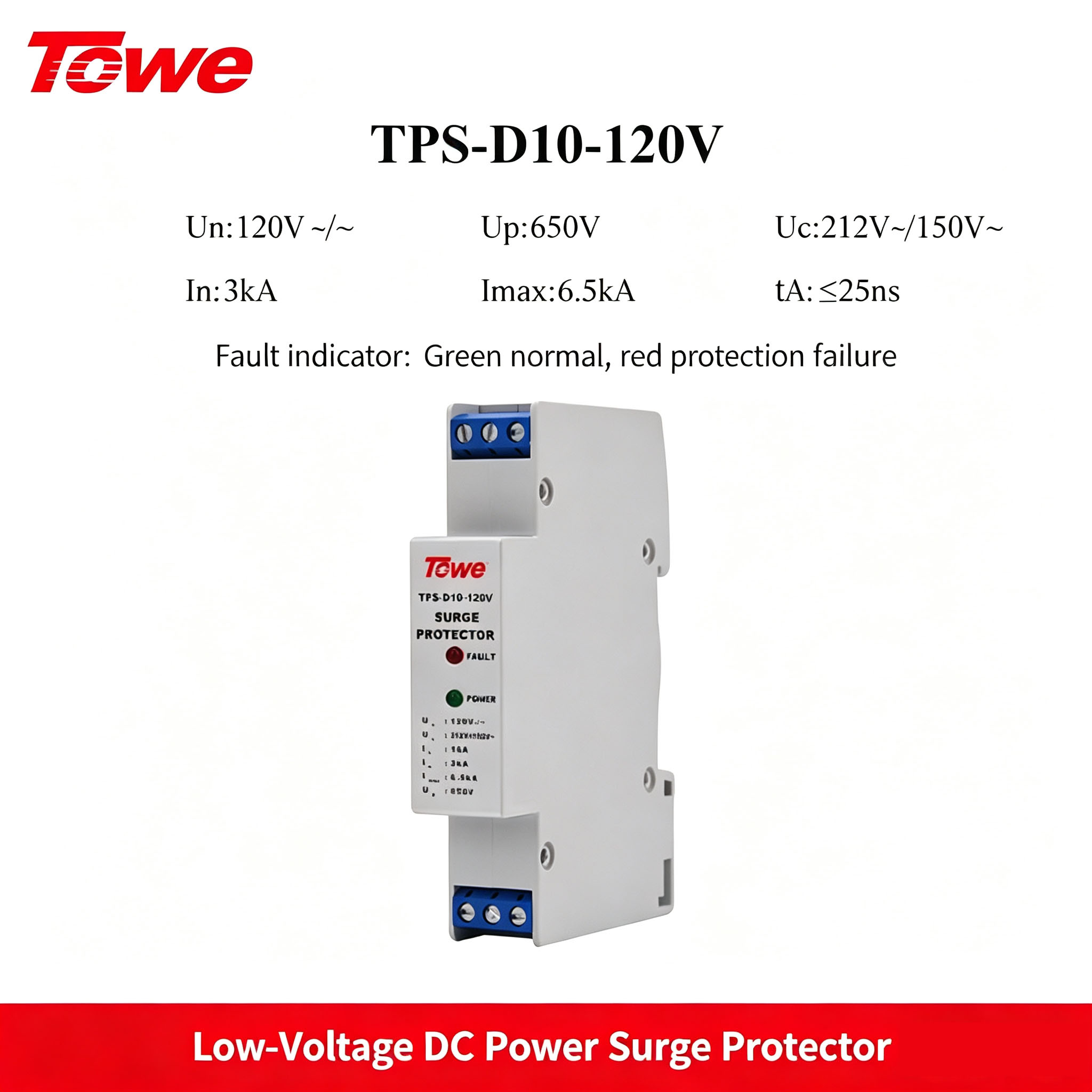 TOWE Type 3 DC SPD Surge Prote - đánh giá và giá Dc Power Supply 12V