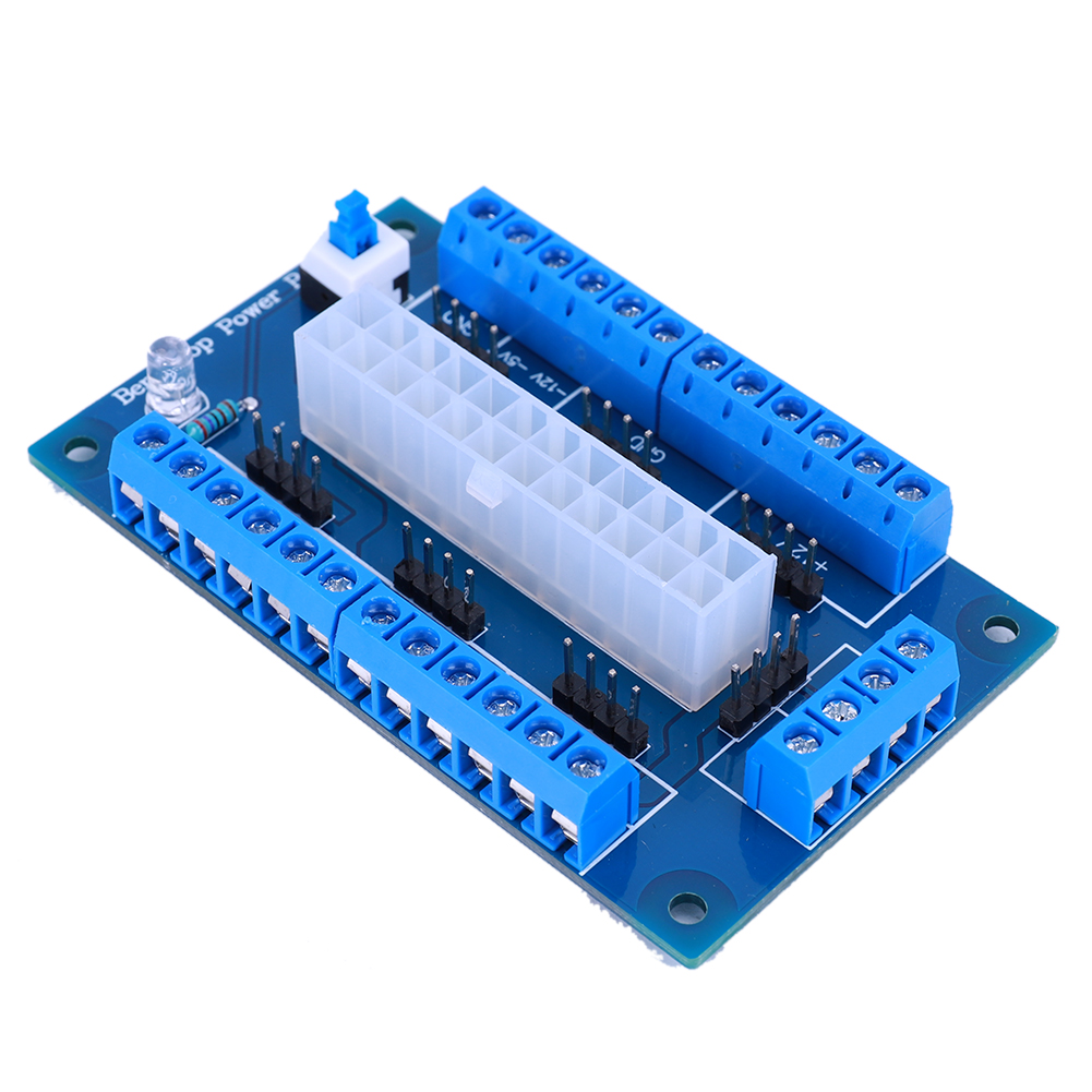 24/20Pin DC Power Adapter Boar - đánh giá và giá Server Power Supply