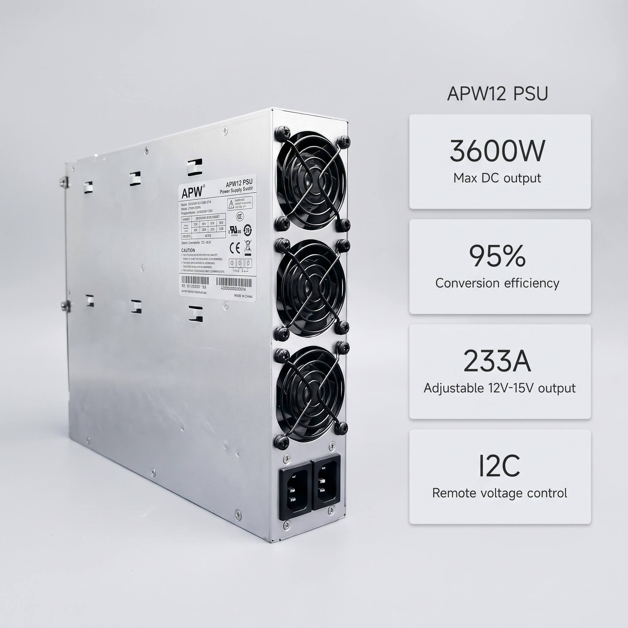 S19K Pro L7 S19J Pro XP 141T A - đánh giá và giá Server Power Supply