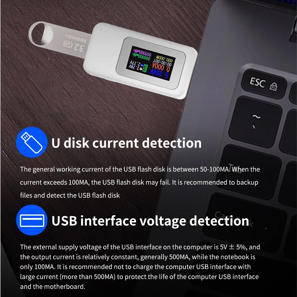 Thiết bị kiểm tra USB đa năng  - đánh giá và giá Power Supply Tester