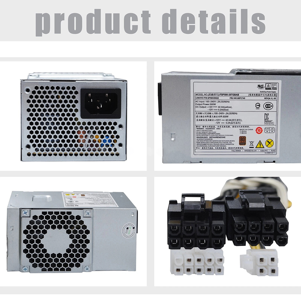 500W FSP500-20TGBAB PSU for TF - đánh giá và giá Psu Computer